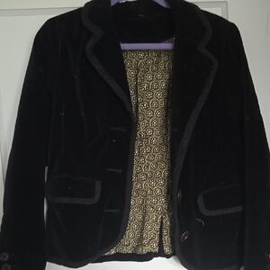 Black Velvet Women's Jacket